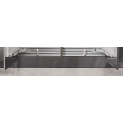 72 Inch Dual Installation Kick Plate - Designer 72" Stainless Steel Kickplate view