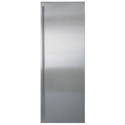 Refrigerator Door Panel  - Classic 36" Stainless Steel Flush Inset Refrigerator Door Panel with Tubular Handle view