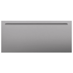 Stainless Steel Freezer Drawer Panel  - Classic 42" Stainless Steel Flush inset Drawer Panel with Tubular Handle view