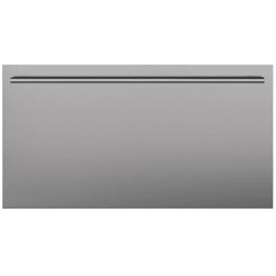 Single Flush Inset Drawer Panel  - Classic 30" Stainless Steel Flush Inset Drawer Panel with Tubular Handle view