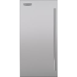 15 Inch Stainless Door Panel  - Ice Maker 15" Stainless Door Panel with Tubular Handle view