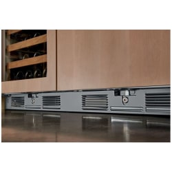 Silver Dual Kickplate - Undercounter Silver Dual Kickplate view