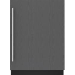 24 Inch Solid Right Hinge Door Panel for Under Counter Refrigeration - solid front panel view