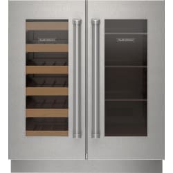 Stainless Steel Dual Kickplate - 30" - Stainless Steel Dual Kickplate - 30" view