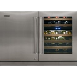 Stainless Steel Solid Dual Kickplate for 48 Inch Under Counter Refrigeration - 48 inch kickplate view