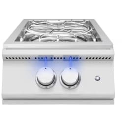 12 Inch Built-In Natural Gas Double Side Burner  - 12 Inch Built-In Natural Gas Double Side Burner view