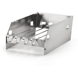Side Burner Windshield - - Side Burner Windshield - Large with Skewer Rack view