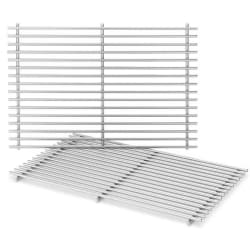Stainless Steel Cooking Grates For Spirit® 300/700 Series and Genesis® 1000-3500/Silver/Gold/Platinum B/C Gas Grills - Weber Stainless Steel Cooking Grates For Spirit® 300/700 Series view