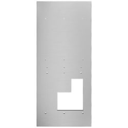 Stainless Steel Back Panel for Single EZ Bottle Filling Station - Stainless Steel Back Panel view