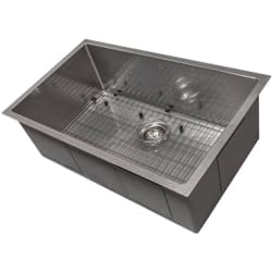 30 Inch Undermount Single Bowl Scratch Resistant Stainless Steel Kitchen Sink  - 30 Inch Undermount Single Bowl Scratch Resistant Stainless Steel Kitchen Sink view