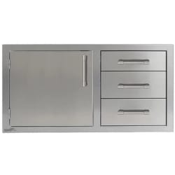 42-Inch Combo Door and Drawers  - Alfresco 42-Inch Combo Door & Drawers- view