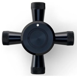 9 Knob Pack in Black Anodized Aluminum - 9 Knob Pack in Black Anodized Aluminum view