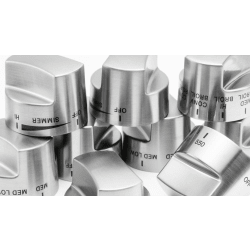 Stainless Knob Kit 5 Series Gas Ranges/Rangetops 30/36" - Item Showcase view