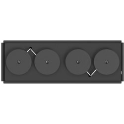 36 Inch Built-In Induction Smart Modular Cooktop  - Induction Cooktop with 4 Heating Elements view