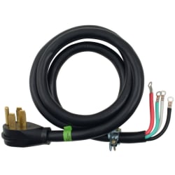 4 Ft. 50 Amp 4-Wire Power Cord - Front View view