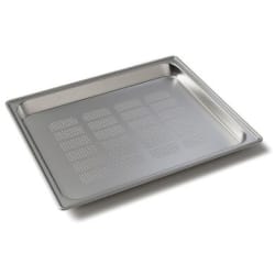 Perforated Stainless Steel Pan - 12-3/4 Inch x 2-1/2 Inch x 7" - Perforated Pan view