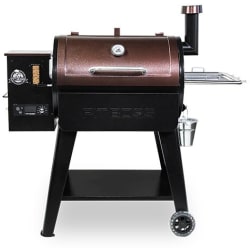 57 Inch Freestanding Wood Pellet Grill - Front View view