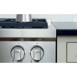 Stainless Steel Knobs for 30 Inch Range - stainless knobs view