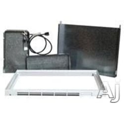 30 in. Built-In Trim Kit for Built In Microwave Ovens: White - Main view