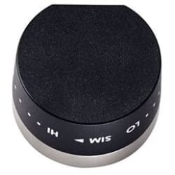 Knob Kit for Contemporary Cooktop: Black - Knob Kit for Contemporary Cooktop view
