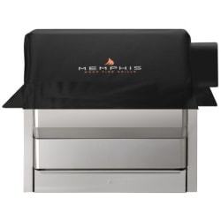 Black Premium Cover for Pro ITC3 Built-In Pellet Grill - Pro Built-in ITC3 Premium Grill Cover view