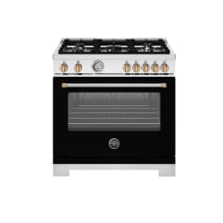 36 Inch Freestanding Gas Range  - 36 Inch Freestanding Gas Range with 5 Sealed Burners view