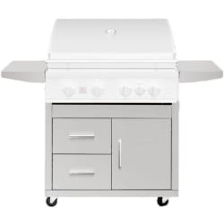 32 Inch Freestanding Grill Cart  - 32 Inch Freestanding Grill Cart view