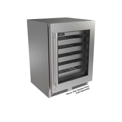 24 Inch Panel Ready Undercounter Wine Cooler  - G5 Luxe 24 Inch Wine Reserve Glass Door view