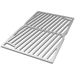 30 Inch DiamondCut™ Plate Grates - 30 Inch Stainless Steel DiamondCut Grate view