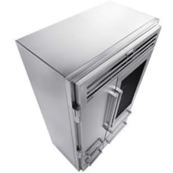 PRO 48 Stainless Steel Top Panel for PRO4850/PRO4850G Refrigerator Series - 3/4 View view