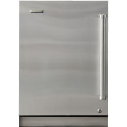 Left Hinge Stainless Steel Solid Door Panel  - Left Hinge Stainless Steel Solid Door Panel with Lock and Pro Handle for 24 Inch Under Counter Outdoor Refrigeration view