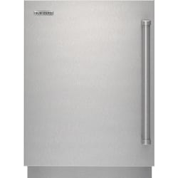 Stainless Steel Left Hinge Solid Door Panel, Pro Handle for 24 Inch Under Counter Refrigeration - Stainless Steel Left Hinge Solid Door Panel, Pro Handle for 24 Inch Under Counter Refrigeration view