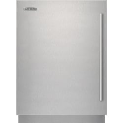 Stainless Steel Left Hinge Solid Door Panel, Tubular Handle for 24 Inch Under Counter Refrigeration - Stainless Steel Left Hinge Solid Door Panel, Tubular Handle for 24 Inch Under Counter Refrigeration view