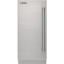 Stainless Steel Solid Door Panel - Pro Handle, Left Hinge - Stainless Steel Solid Door Panel - Pro Handle, Left Hinge view