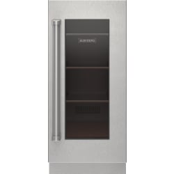Stainless Steel Glass Door Panel - Pro Handle, Right Hinge - Stainless Steel Glass Door Panel - Pro Handle, Right Hinge view