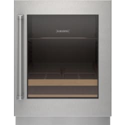 Stainless Steel Glass Door Panel - Pro Handle, Right Hinge - Stainless Steel Glass Door Panel - Pro Handle, Right Hinge view