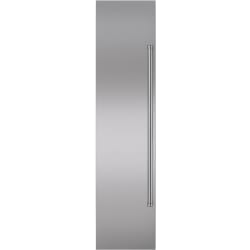 Classic 48" Stainless Steel Flush Inset Freezer Door Panel  - Classic 48" Stainless Steel Flush Inset Freezer Door Panel with Pro Handle view