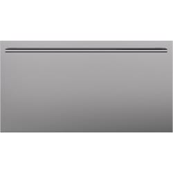 Classic 36" Stainless Steel Flush Inset Drawer Panel  - Classic 36" Stainless Steel Flush Inset Drawer Panel with Tubular Handle view