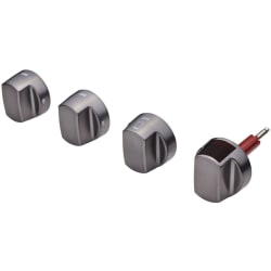 48" and 60" Dual Fuel Brushed Gray Knob Kit - 48" and 60" Dual Fuel Brushed Gray Knob Kit view