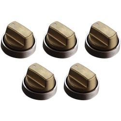 Brushed Brass Knob Kit for 36" Professional Gas Cooktop - 36" Professional Gas Cooktop Brushed Brass Knob Kit view