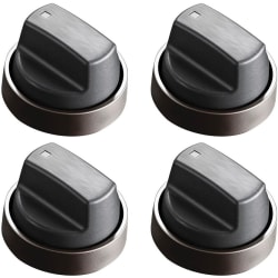 36" Professional Gas Cooktop Brushed Gray Knob Kit - NO CHARGE - 36" Professional Gas Cooktop Brushed Gray Knob Kit view
