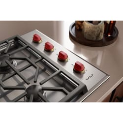 30" Professional Gas Cooktop Brushed Brass Bezel Kit - 30" Professional Gas Cooktop Brushed Brass Bezel Kit view