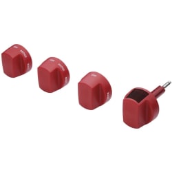 Red Knob Kit for 30 Inch Induction Range - red knobs view