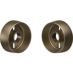 Brushed Brass Bezels for 30 Inch Rangetop - Brass Bezel view