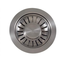 Sink Strainer Basket: Satin Nickel - Satin Nickel Top View view