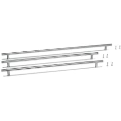 Stainless Steel 3/4" Round Handle Kit (Set Of 3) for HC(B) 15xx - Stainless Steel 3/4" Round Handle Kit (Set Of 3) for HC(B) 15xx view