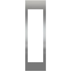 24 Inch Stainless Steel Door Panel  - 24 Inch Stainless Steel Door Panel with Glass Kit for Monolith Wine Coolers view