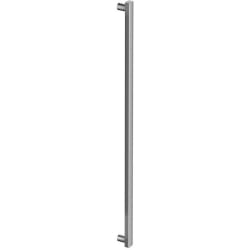 Brushed Aluminum Square Handle - Freezer MCB 3050/1 - Monolith Brushed Aluminum Square Handle for Freezer Drawer view