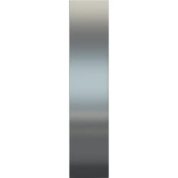 18 Inch Stainless Steel Door Panel - Front view