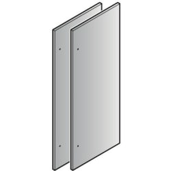 84" French Door Stainless Panels for HC(B) 2092G - Stainless - 84" French Door Stainless Panels view